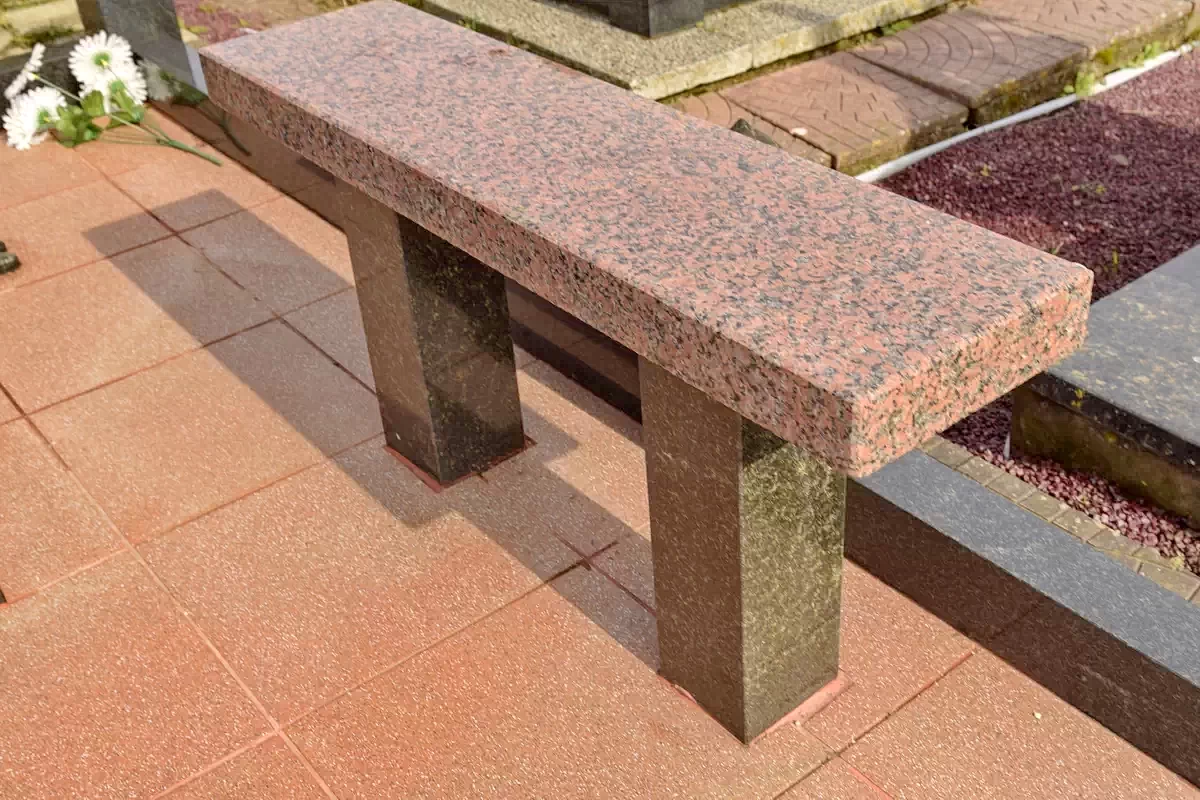 Гранитная ограда для могилы 6122