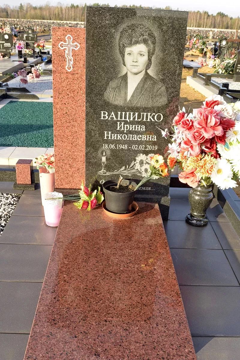 Форма одиночного памятника 8109