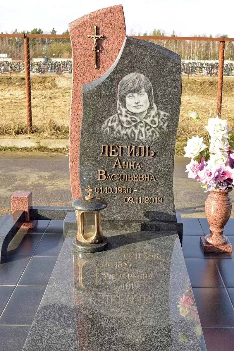 Форма одиночного памятника 8120
