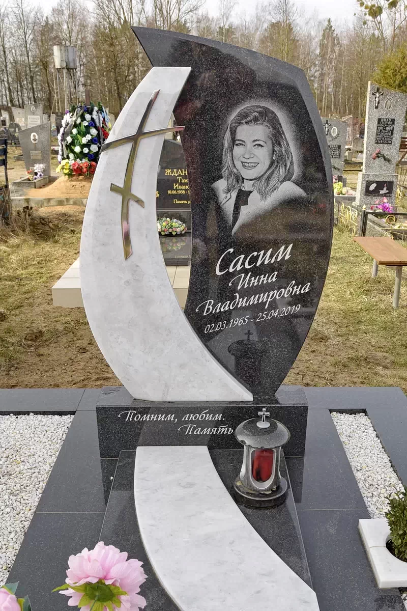 Форма одиночного памятника 8132
