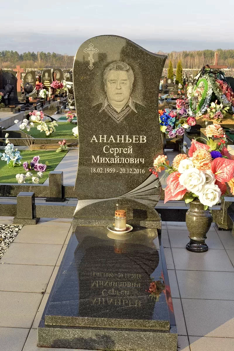 Форма одиночного памятника 8201