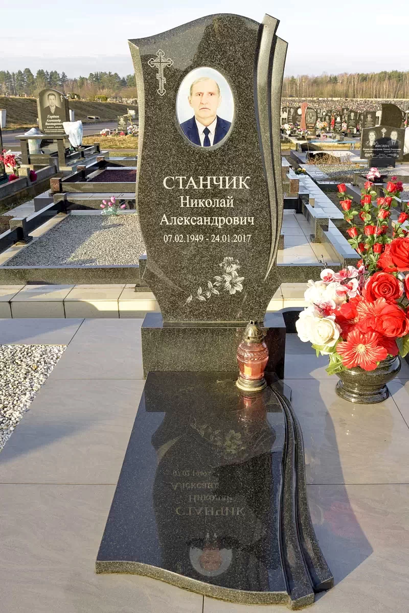 Форма одиночного памятника 8204