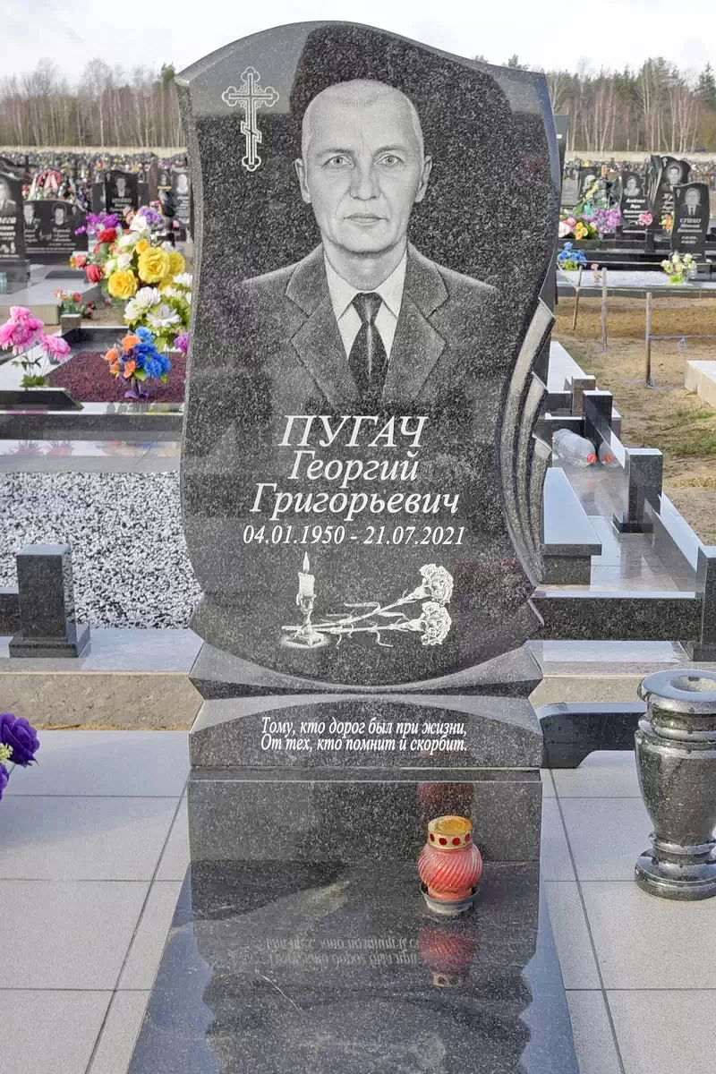 Форма одиночного памятника 8219