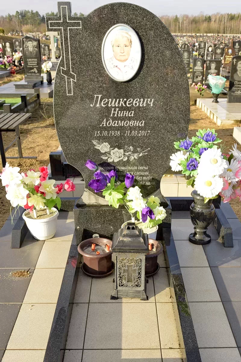 Форма одиночного памятника 8259