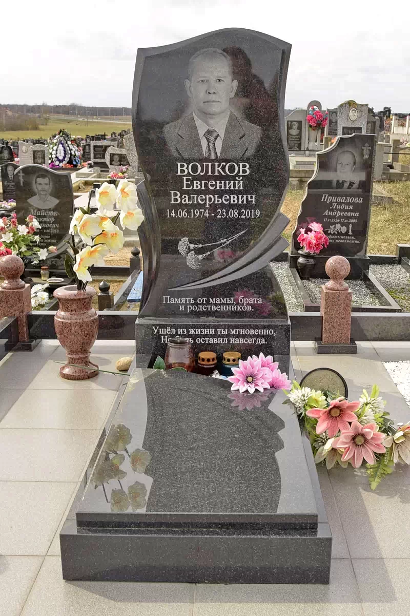 Форма одиночного памятника 8286