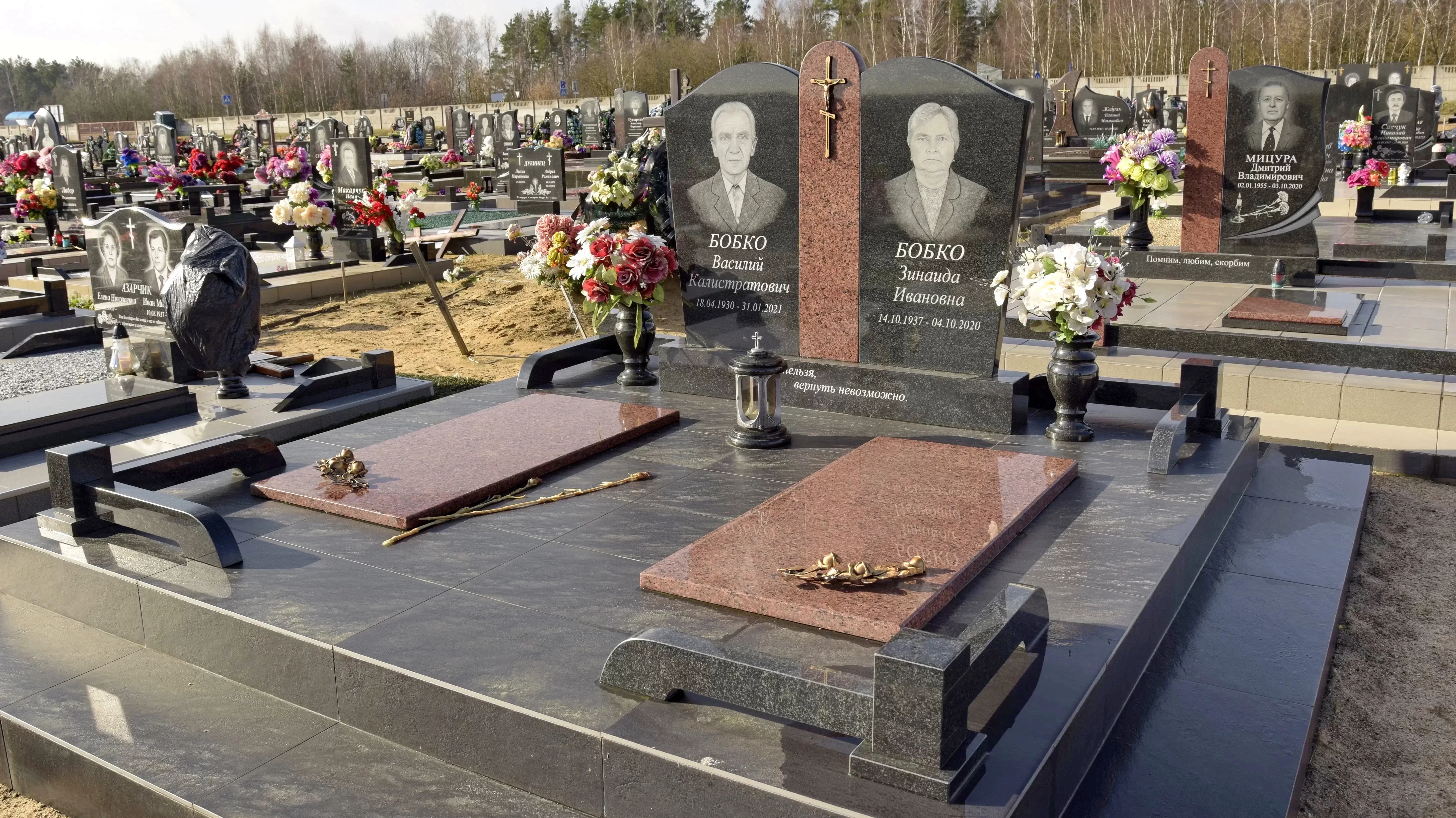 Благоустройство могил